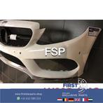 W205 C205 S205 C43 AMG Voorbumper + Gril Mercedes C Klasse 2, Gebruikt, -, Voor, Ophalen of Verzenden