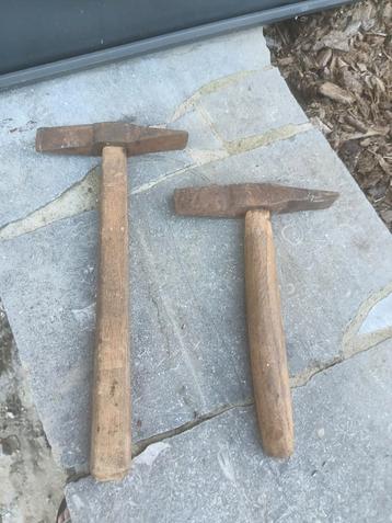 2 Steenkapper hamers / met 2 platte kanten 