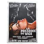 Affiche de film ancienne légèrement érotique « Slavin van he, Collections, Posters & Affiches, Comme neuf, Autres sujets/thèmes