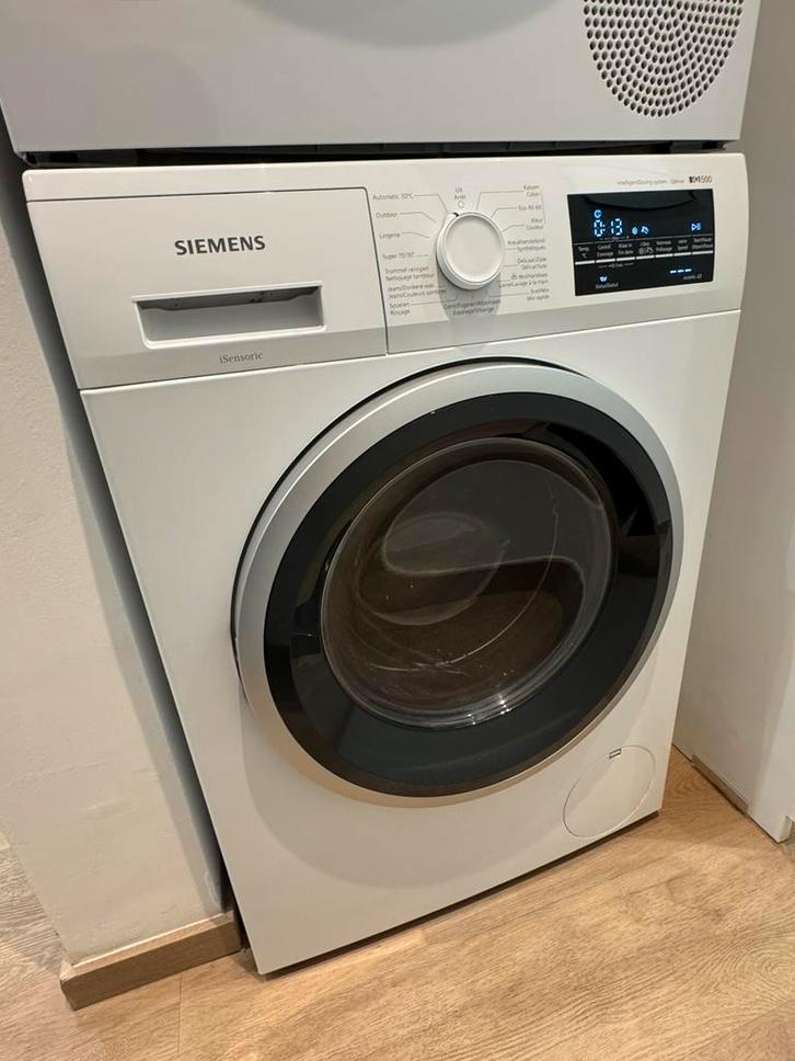 Lave-linge Siemens WM14USC0FG iQ500, Elektronische apparatuur, Wasmachines, Zo goed als nieuw, 8 tot 10 kg, Ophalen