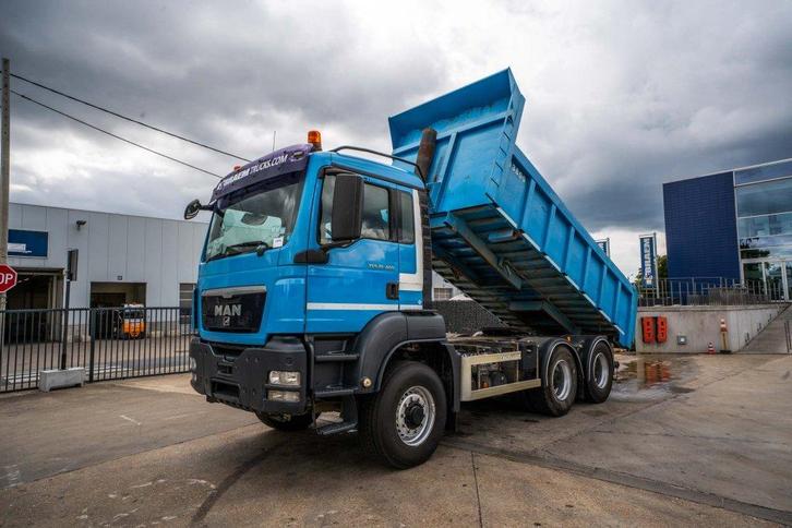 MAN TGS 26.400 BL 6X6H - TRACTOR / TIPPER (bj 2010), Auto's, Vrachtwagens, Bedrijf, Te koop, Airconditioning, Elektrische ramen