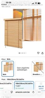 Houten jaloezieen 3 stuks 100x220cm, Enlèvement, Comme neuf