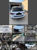 Skoda Superb combi 2.0 tsi 4x4 L&K, Auto's, Automaat, Zwart, Wit, Leder