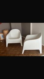 2 Stoelen IKEA ❗MOET DRINGEND WEG❗, Huis en Inrichting, Stoelen, Ophalen, Kunststof, Twee, Wit