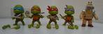 TMNT Teenage Mutant Ninja Turtles 5 figuren, Ophalen of Verzenden