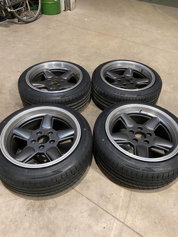 5x120 17” ac schnitzer bmw velgen, Auto-onderdelen, Banden en Velgen, Band(en), Ophalen