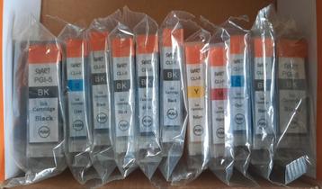 NIEUW 11 stuks Inkpatronen CLI-8 en PGI-5 voor Canon beschikbaar voor biedingen