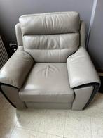 Fauteuil récent (fin 2022) cuir véritable, Huis en Inrichting, Fauteuils, Ophalen, Leer