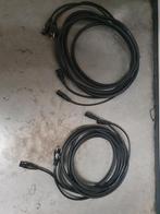 Xlr + 220V combikabel 5 meter PRO, Muziek en Instrumenten, Ophalen of Verzenden, Zo goed als nieuw