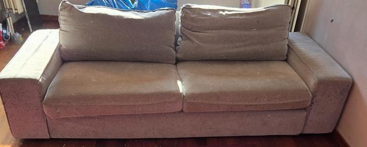 Sofa, Huis en Inrichting, Zetels | Zetels, Gebruikt, Rechte bank, Driepersoons, 200 tot 250 cm, 100 tot 125 cm, Stof, Ophalen