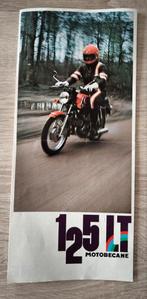 Motobecane 125, 125L,125LT prospectus de vente., Ophalen of Verzenden