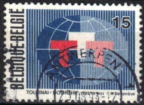 Belgie 1993 - Yvert/OBP 2517 - Tapijtweefkunst in Doorn (ST), Timbres & Monnaies, Timbres | Europe | Belgique, Affranchi, Envoi