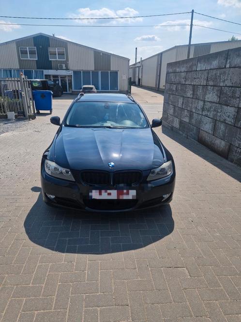 Bmw 318d e91, Auto's, BMW, Bedrijf, 3 Reeks, Open dak, Diesel, Break, Handgeschakeld, Zwart, Alcantara, Ophalen