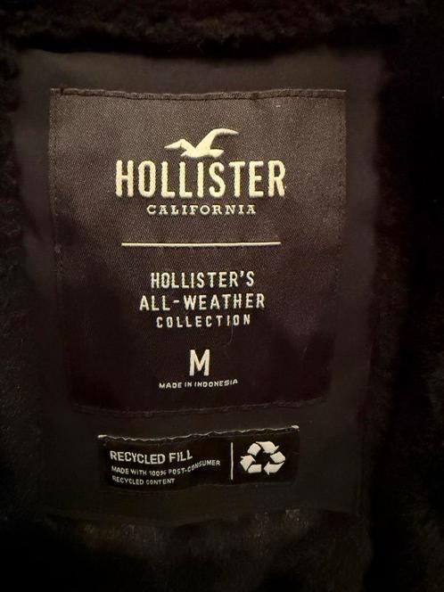 All weathers winterjas van Hollister maat M, Kleding | Heren, Jassen | Winter, Zo goed als nieuw, Maat 48/50 (M), Blauw, Ophalen