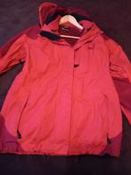 Jack Wolfskin 3 in 1 jas maat XL rood, Zo goed als nieuw, Maat 46/48 (XL) of groter, Verzenden