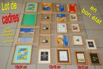 lot cadres photos en bois massif avec verre, Ophalen, Minder dan 50 cm, Zo goed als nieuw, Minder dan 50 cm
