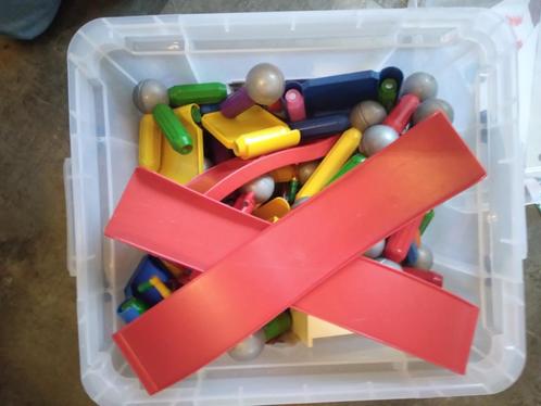 SmartMax - doos van 48 L volledig gevuld, Kinderen en Baby's, Speelgoed | Bouwstenen, Gebruikt, Overige merken, Ophalen