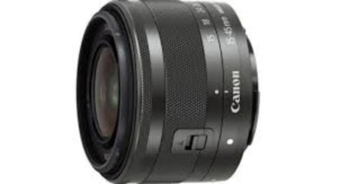 Canon EF-M 15-45mm 3.5-6.3 IS STM, Audio, Tv en Foto, Fotocamera's Digitaal, Zo goed als nieuw, Compact, Canon, 4 t/m 7 keer, Ophalen of Verzenden
