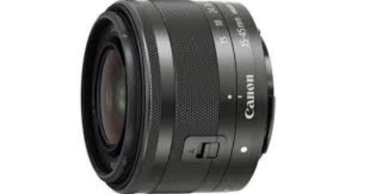 Canon EF-M 15-45mm 3.5-6.3 IS STM, Audio, Tv en Foto, Fotocamera's Digitaal, Zo goed als nieuw, Compact, Canon, 4 t/m 7 keer, Ophalen of Verzenden