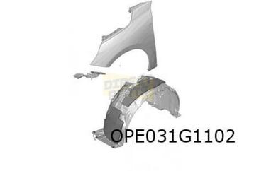 Opel Corsa (9/19-) voorscherm Rechts Origineel! 9829283180 beschikbaar voor biedingen