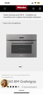 ‼️Nieuw met garantie‼️Miele H 7240 BM grafietgrijs, Ophalen, Nieuw, Inbouw, Oven met grill