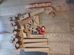 Set Haba knikkerbaan: basispakket + uitbreiding + clamps, Kinderen en Baby's, Speelgoed | Houten speelgoed, Overige typen, Gebruikt