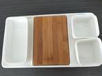 Plateau voorhapjes, chips, Ophalen, Gebruikt