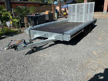 Nieuwe 2asser machinetransporters 3500kg mtm, Enlèvement, Neuf