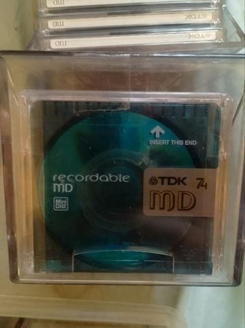 Mini disque md tdk Sony et autres, Enlèvement, Comme neuf