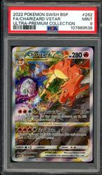 Charizard VSTAR PSA 9 - SWSH262 - Sword & Shield Promo 2022, Hobby en Vrije tijd, Verzamelkaartspellen | Pokémon, Ophalen of Verzenden