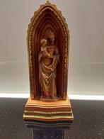 Houten Maria met kind beeld, Ophalen