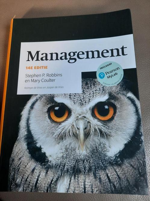 Stephen P. Robbins - Management, Boeken, Schoolboeken, Zo goed als nieuw, Nederlands, Ophalen of Verzenden