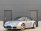 Porsche 911-997 Carrera S Cabrio * Full History * 03/2006, Autos, Cuir, Argent ou Gris, Achat, Boîte manuelle