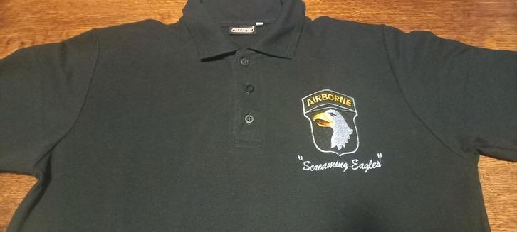 101 Airborne, Kleding | Heren, Polo's, Zo goed als nieuw, Maat 52/54 (L), Ophalen of Verzenden