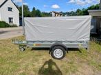 Aanhangwagen 236x129 met zeil nieuw, Auto diversen, Aanhangers en Bagagewagens, Ophalen, Nieuw