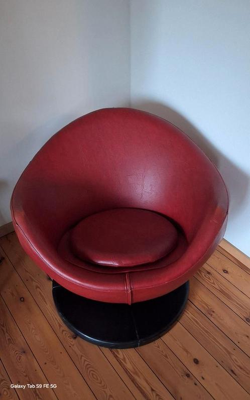 Siege boule vintage seventies annee 70, Maison & Meubles, Fauteuils, Comme neuf, Enlèvement ou Envoi