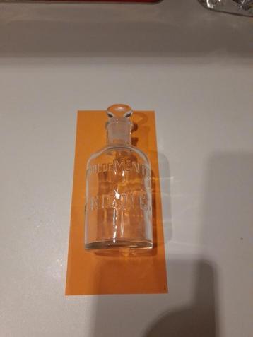 bouteille vintage rétro d'alcool de menthe de ricqles, Enlèvement ou Envoi