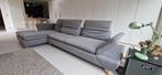 Lounge zetel met lig- en zitbank W Schillig, Ophalen, Zo goed als nieuw, Stof