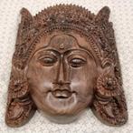 Prachtig vintage Balinees masker in hout, Ophalen
