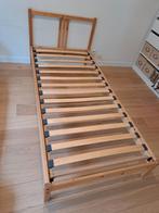 Ikea Fjellse bedframe 90x200 inclusief lattenbodem, Ophalen, Zo goed als nieuw, 80 cm, Matras