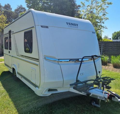 FENDT Bianco Activ 445 SFB Full option!, Caravans en Kamperen, Caravans, Particulier, tot en met 4, Rondzit, Fendt, 5 tot 6 meter