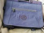 Kipling boekentas/schoudertas, groot, paars, met aapje, Ophalen of Verzenden, Gebruikt