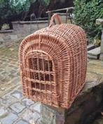 rieten transportmand kat, Ophalen, Gebruikt