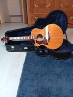 Takamine jumbo gitaar EG 523SC linkshandige+koffer, Ophalen, Zo goed als nieuw, Western- of Steelstringgitaar, Met koffer