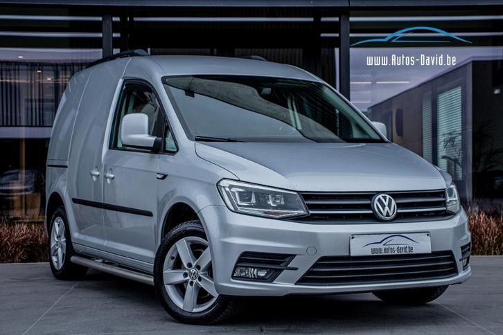 Volkswagen Caddy 2.0 TDI DSG 2 plaatsen / LICHTE VRACHT, Auto's, Bestelwagens en Lichte vracht, Bedrijf, Te koop, ABS, Airbags