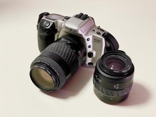 Minolta DYNAX 500Si - film-SLR + 70-210mm & 35-70 mm zoom, Audio, Tv en Foto, Fotocamera's Analoog, Nieuw, Spiegelreflex, Minolta