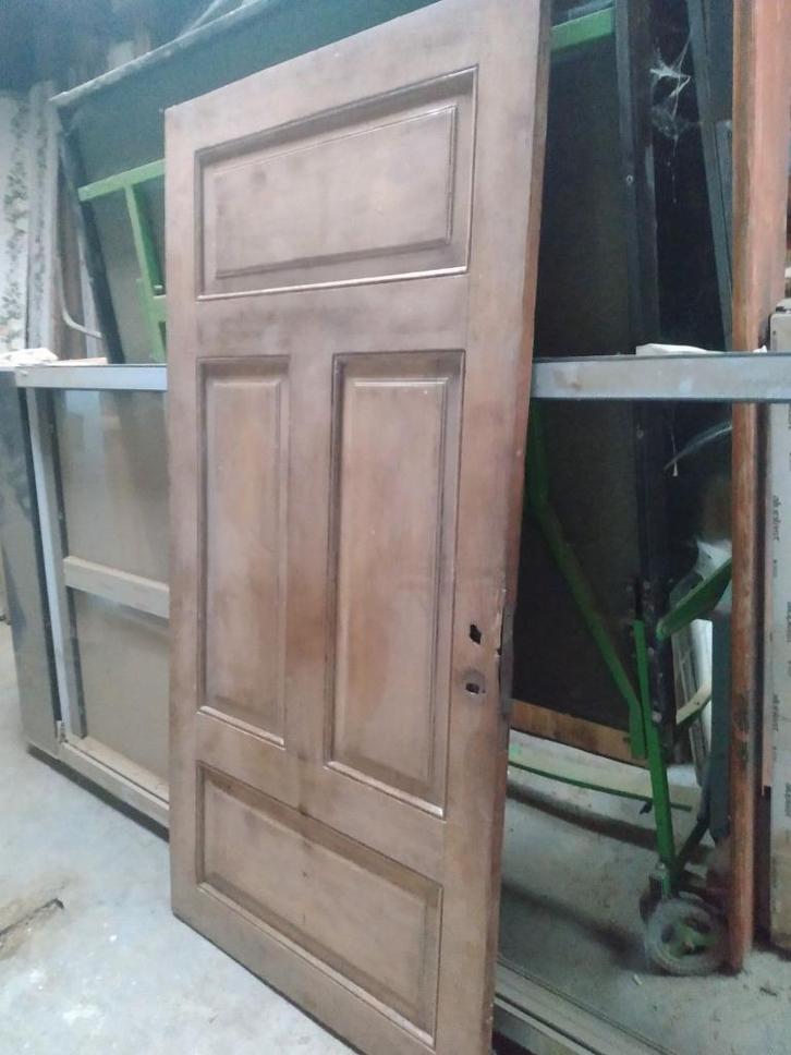Belles vieilles portes intérieures en sapin + 1 en chêne, Doe-het-zelf en Bouw, Raamkozijnen en Schuifdeuren, Ophalen