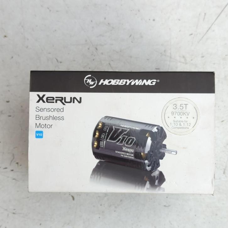 Hobbywing Xerun V10 brushless motor 3.5T 9700kV NIEUW (Xray), Hobby en Vrije tijd, Modelbouw | Radiografisch | Auto's, Nieuw, Onderdeel