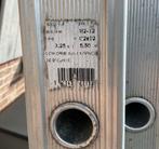 Aluminium ladder, Doe-het-zelf en Bouw, Ophalen, Gebruikt, Ladder, Opvouwbaar of Inschuifbaar