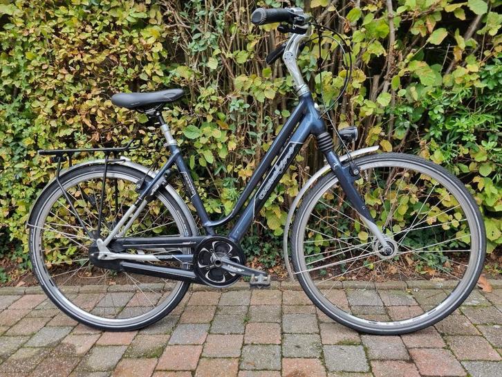 DAMESFIETS GAZELLE GOLDLINE, Fietsen en Brommers, Fietsen | Dames | Damesfietsen, Gebruikt, Gazelle, (Extra) lage instap, Versnellingen
